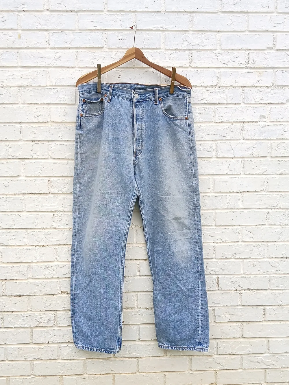 Vintage 90s Levi's 501xx Button Fly Jeans 36x32